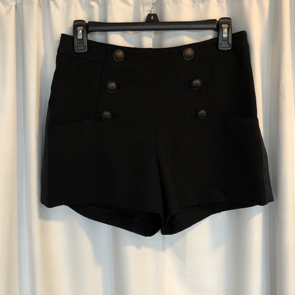 Tuxedo Inspired Shorts
